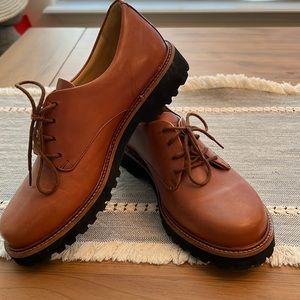 Samuel Hubbard leather oxfords. Never worn! Size 40/ US women’s 9